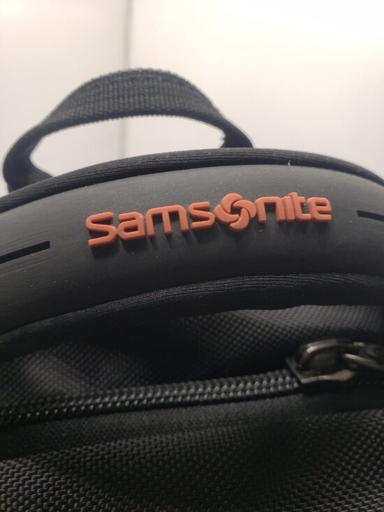 Samsonite Black Laptop Backpack Travel Business Bag Multi-Compartment Padded